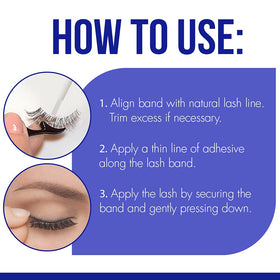 DUO Quick-Set Strip Eyelash Adhesive Clear texture close-up