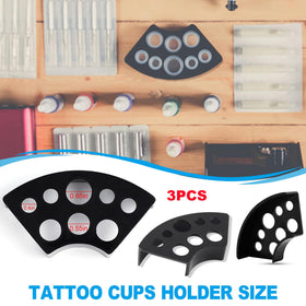 Durable tattoo ink cups from Emalla