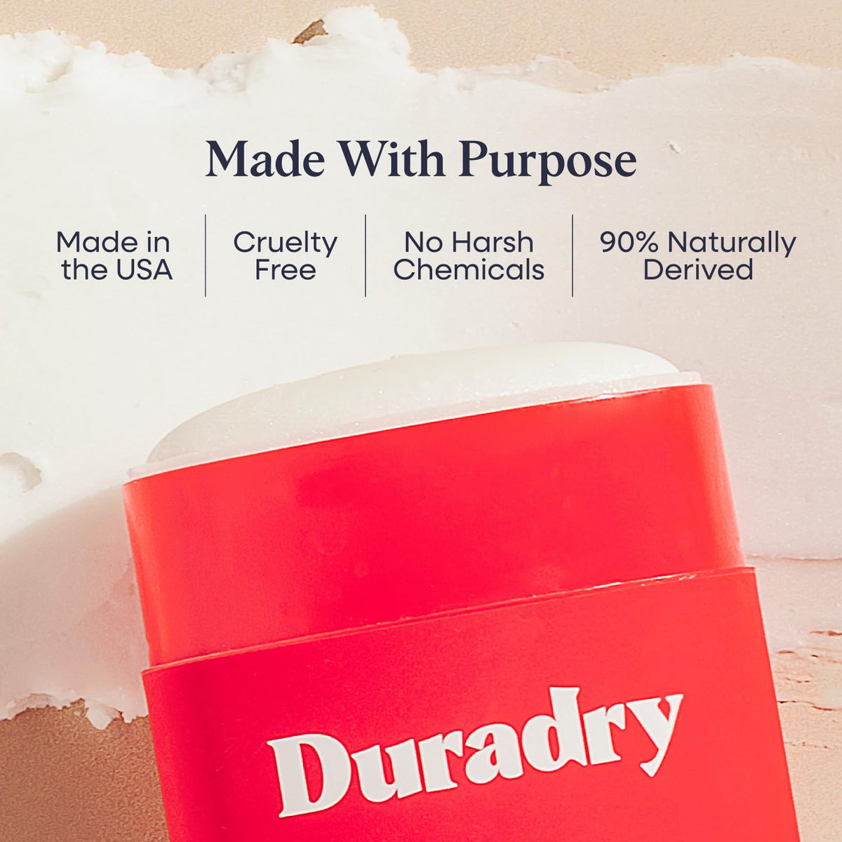 Duradry Clinical Sweat Control Stick application demonstration
