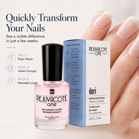 duri Rejuvacote 1 Nail Growth System in hand for application