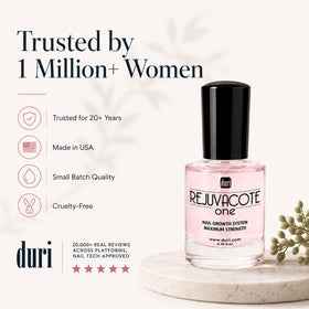 duri Rejuvacote 1 Nail Growth System packaging display
