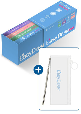 DWEasyDerm Pimple Patch types displayed in packaging