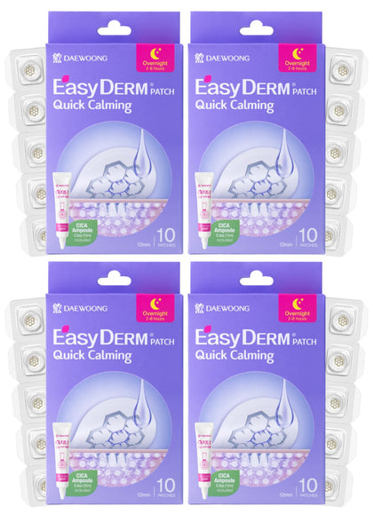 DWEasyDerm Quick Microdart Pimple Patch front view with packaging
