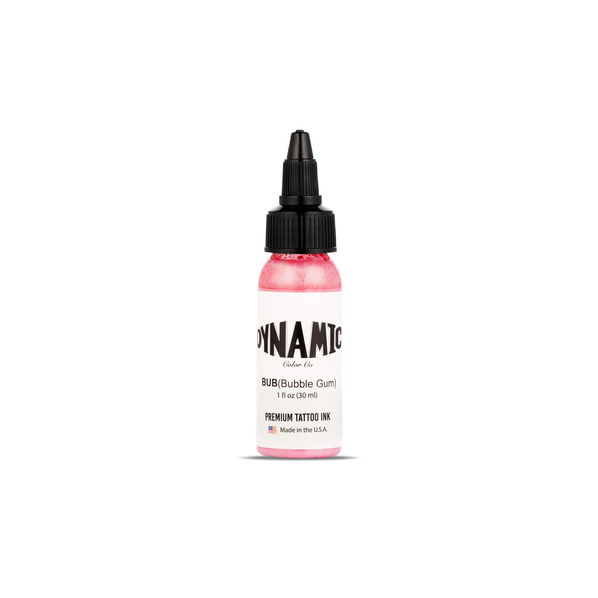 Dynamic Color Bubble Gum Tattoo Ink 1 oz front view