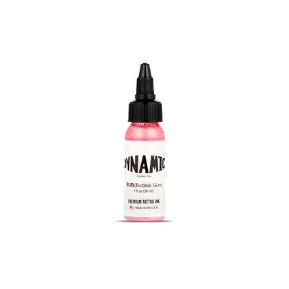 Dynamic Color Bubble Gum Tattoo Ink 1 oz front view