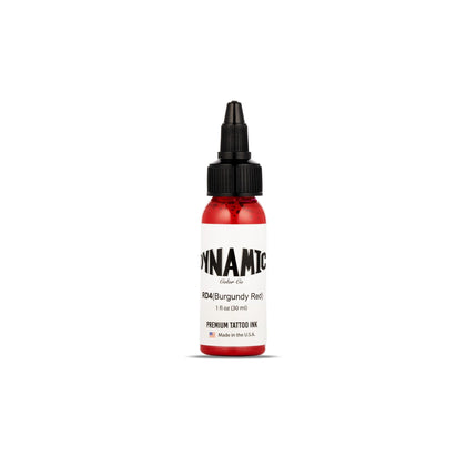 Dynamic Color Burgundy Red Tattoo Ink 1 oz front view