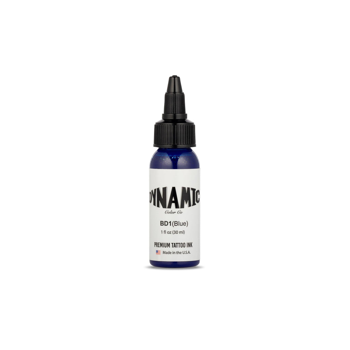 Dynamic Color Co Blue Tattoo Ink 1 oz front view
