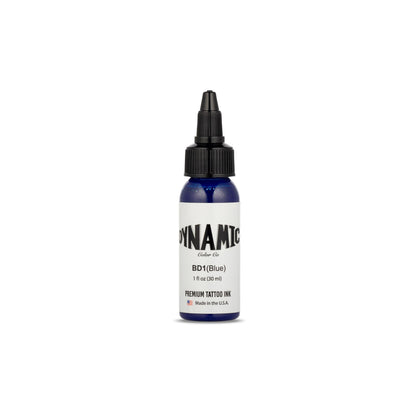 Dynamic Color Co Blue Tattoo Ink 1 oz front view