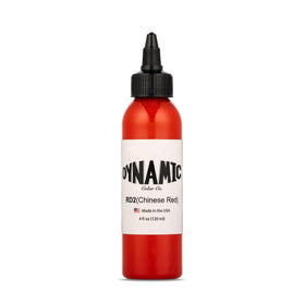 Dynamic Color Co Chinese Red Tattoo Ink 4 oz front view