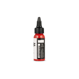 Dynamic Color Co Fire Red Tattoo Ink 1 oz side view