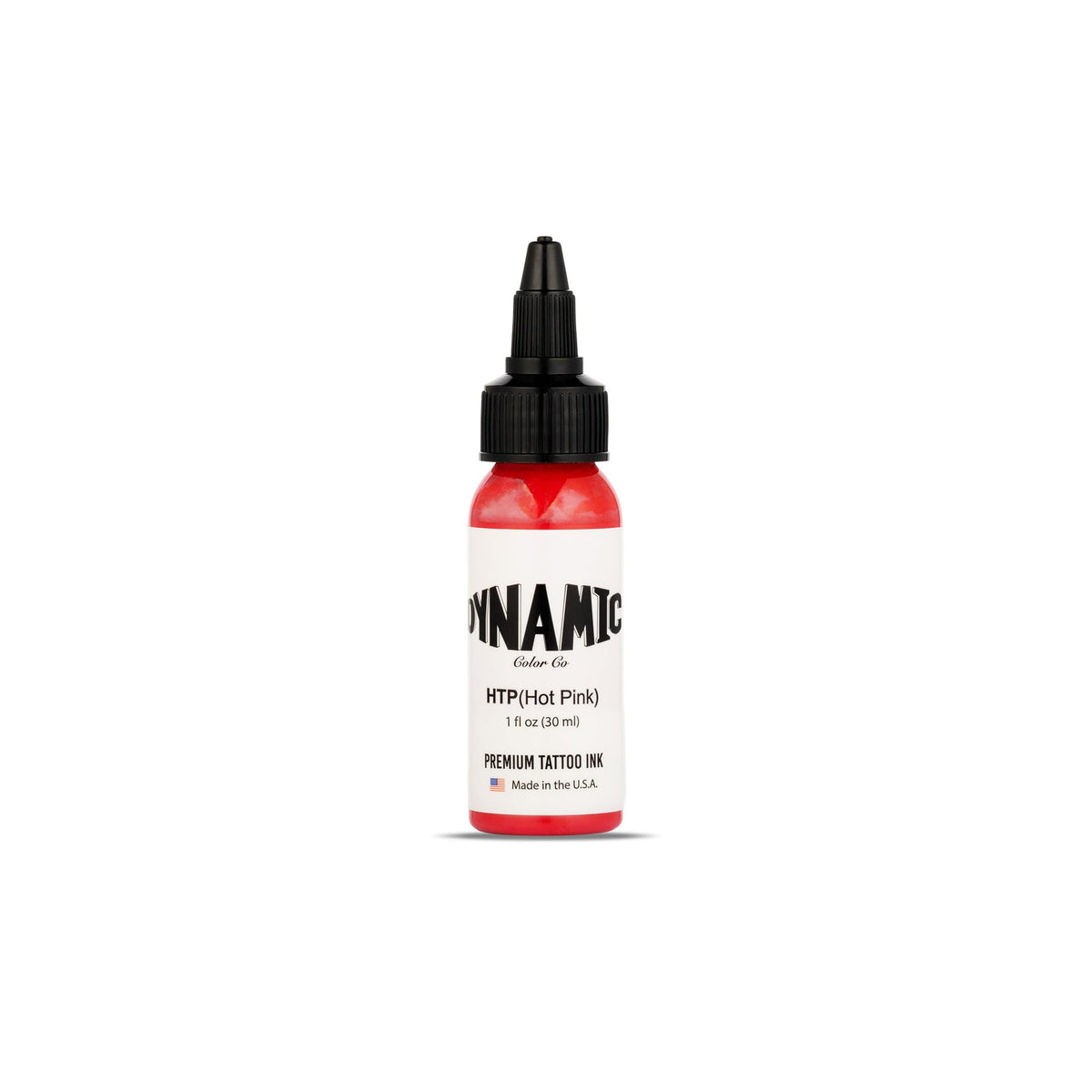 Dynamic Color Co Hot Pink Tattoo Ink 1 oz front view