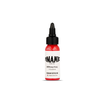 Dynamic Color Co Hot Pink Tattoo Ink 1 oz front view