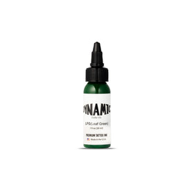 Dynamic Color Co Leaf Green Tattoo Ink 1 oz front view