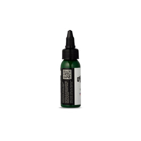 Dynamic Color Co Leaf Green Tattoo Ink 1 oz side view