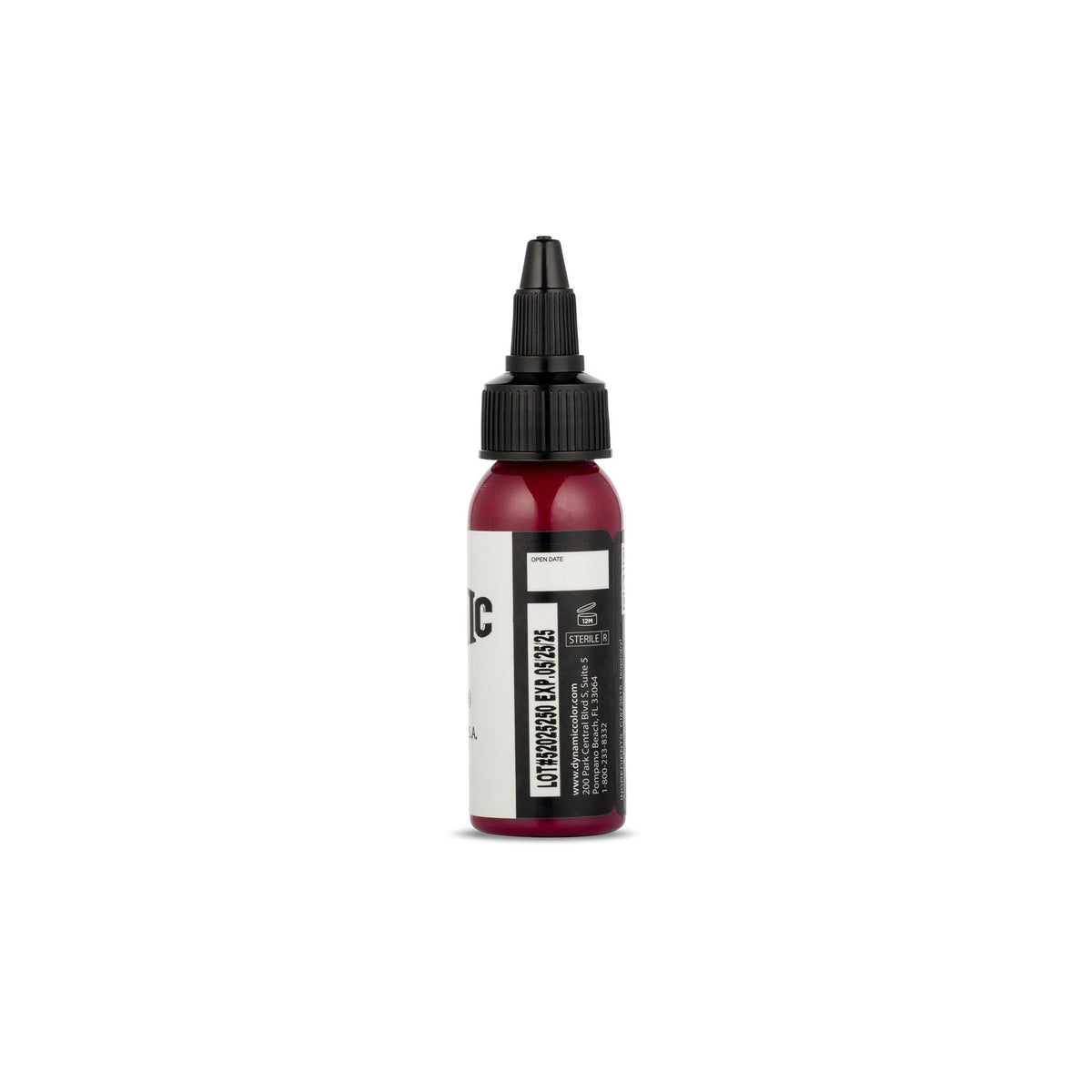 Dynamic Color Co Magenta Tattoo Ink bottle with label