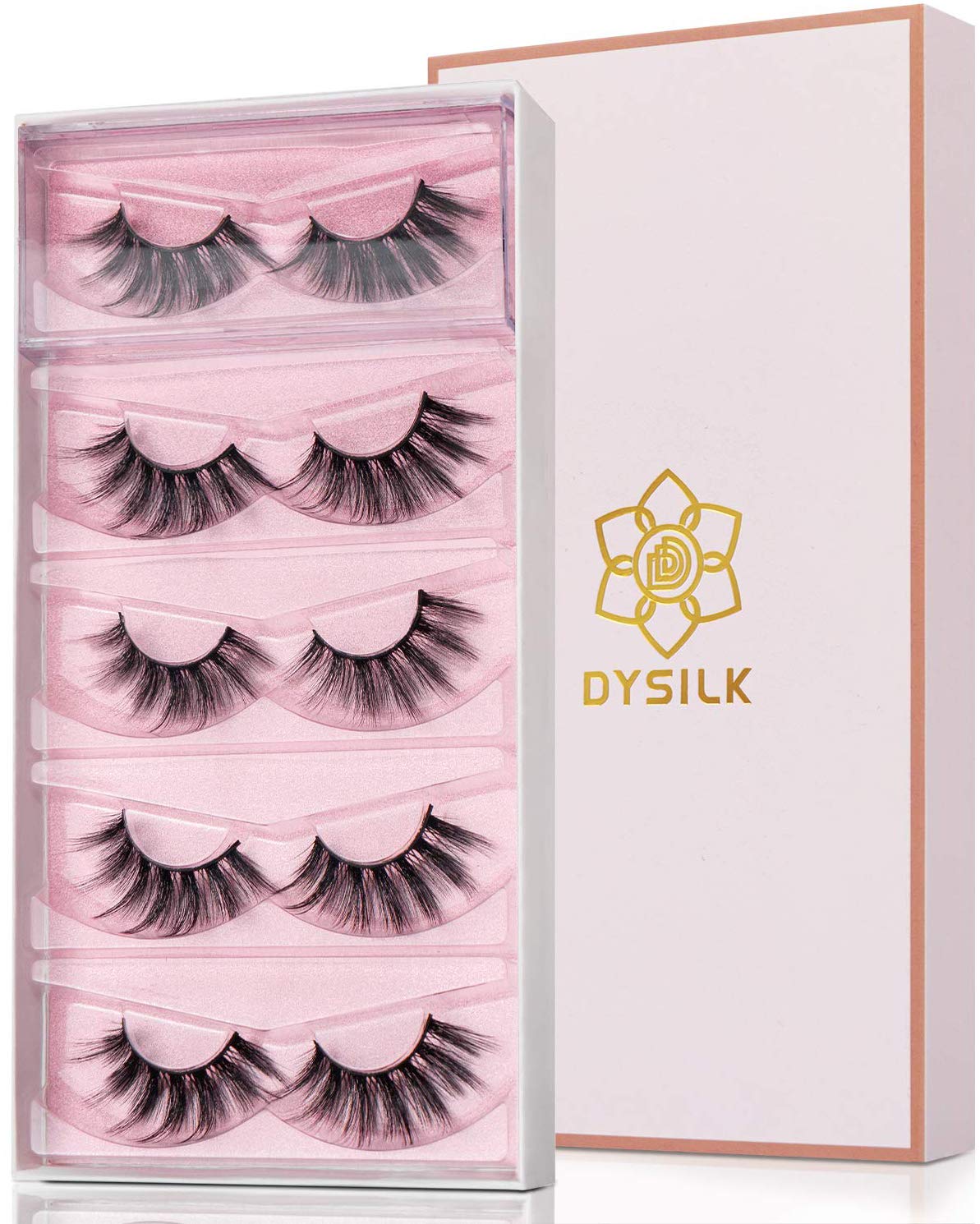 DYSILK 6D Faux Mink False Eyelashes 004 front view