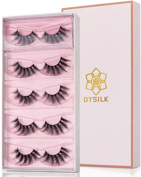 DYSILK 6D Faux Mink False Eyelashes 004 front view