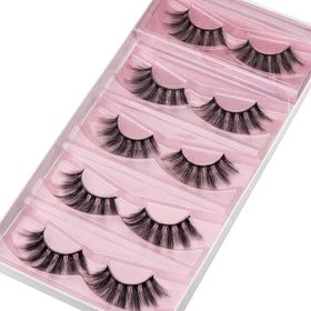 DYSILK 6D Faux Mink False Eyelashes 004 in travel case