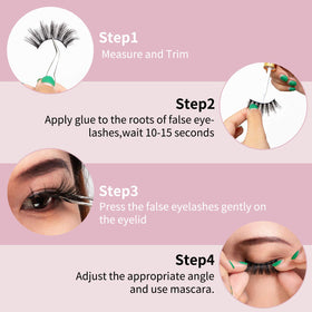 DYSILK 6D Faux Mink False Eyelashes 004 packaging