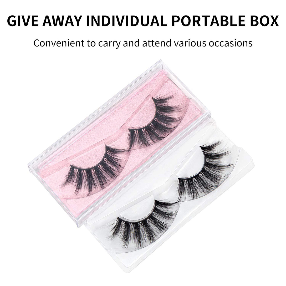 DYSILK 6D Faux Mink False Eyelashes 004 side view