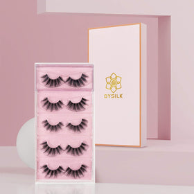DYSILK 6D Faux Mink False Eyelashes 004 variety pack