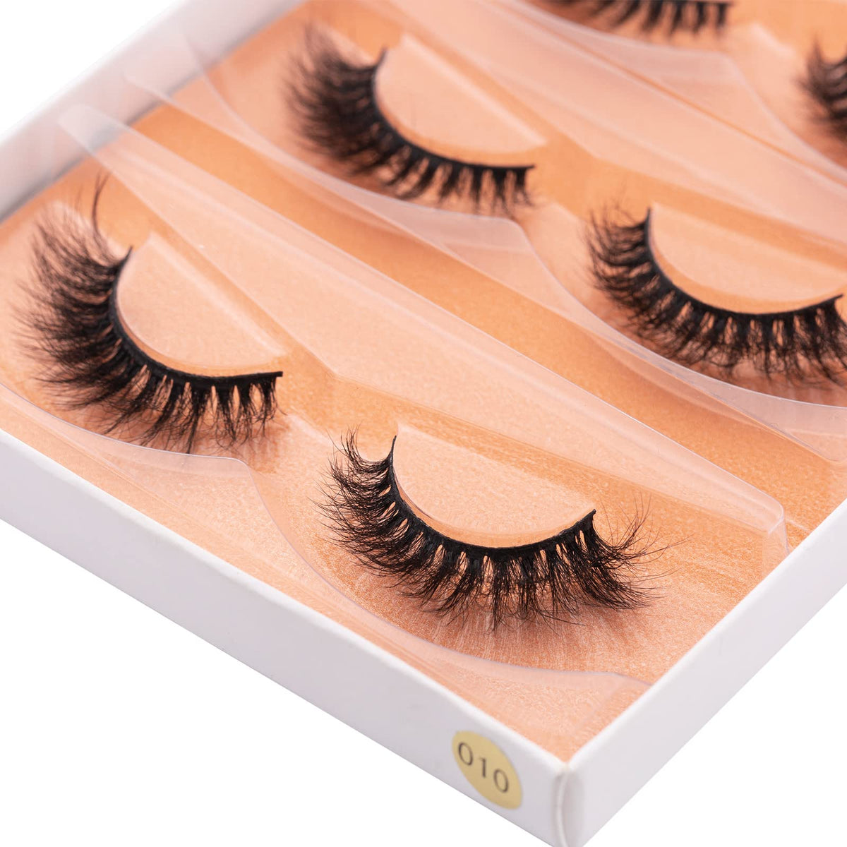DYSILK Cat Eye Lashes 5 Pairs side view
