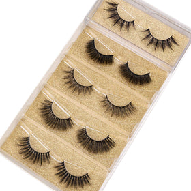 DYSILK False Eyelashes close-up of lashes in travel case