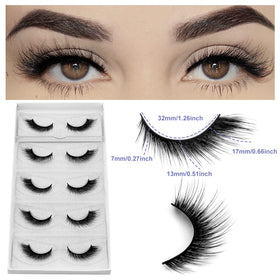 DYSILK Mink Lashes displayed with different styles