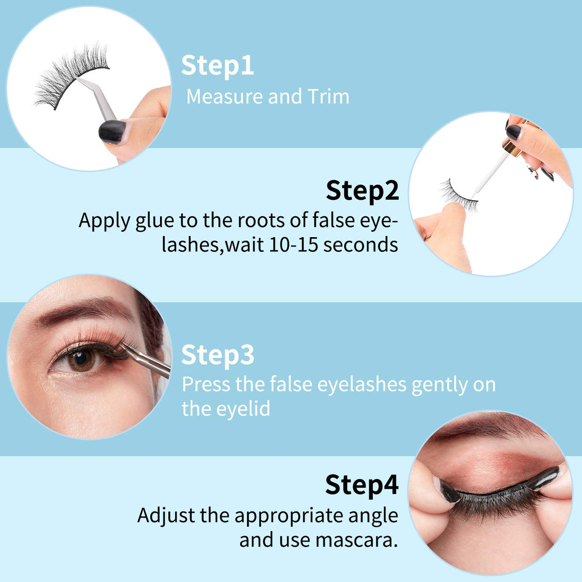 DYSILK Mink Lashes flexible band demonstration