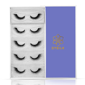 DYSILK Mink Lashes in packaging with product details
