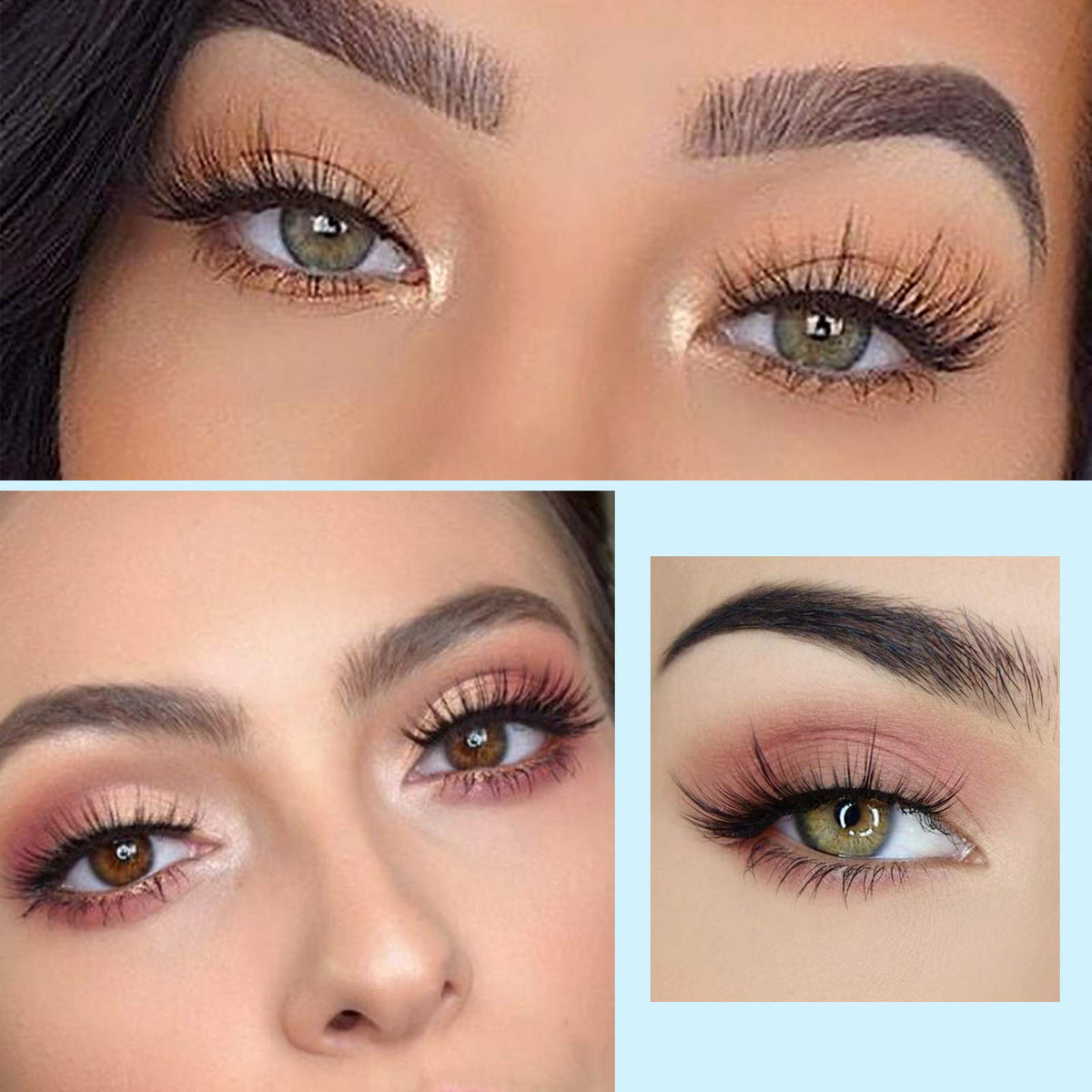 DYSILK Mink Lashes in travel case