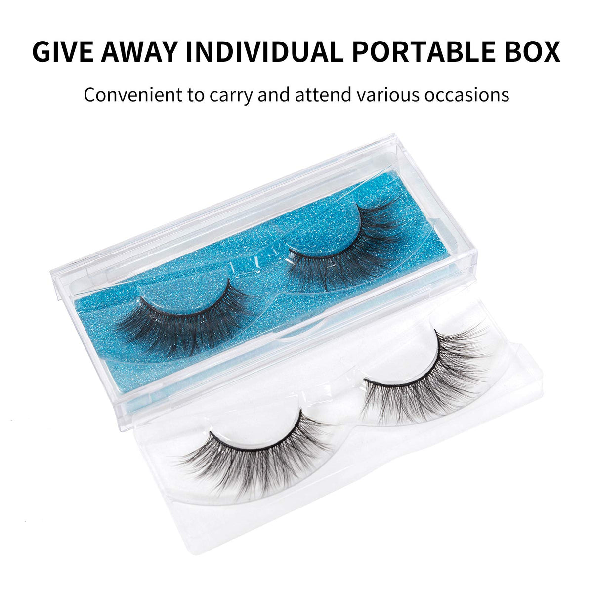 DYSILK Mink Lashes on model showcasing natural look
