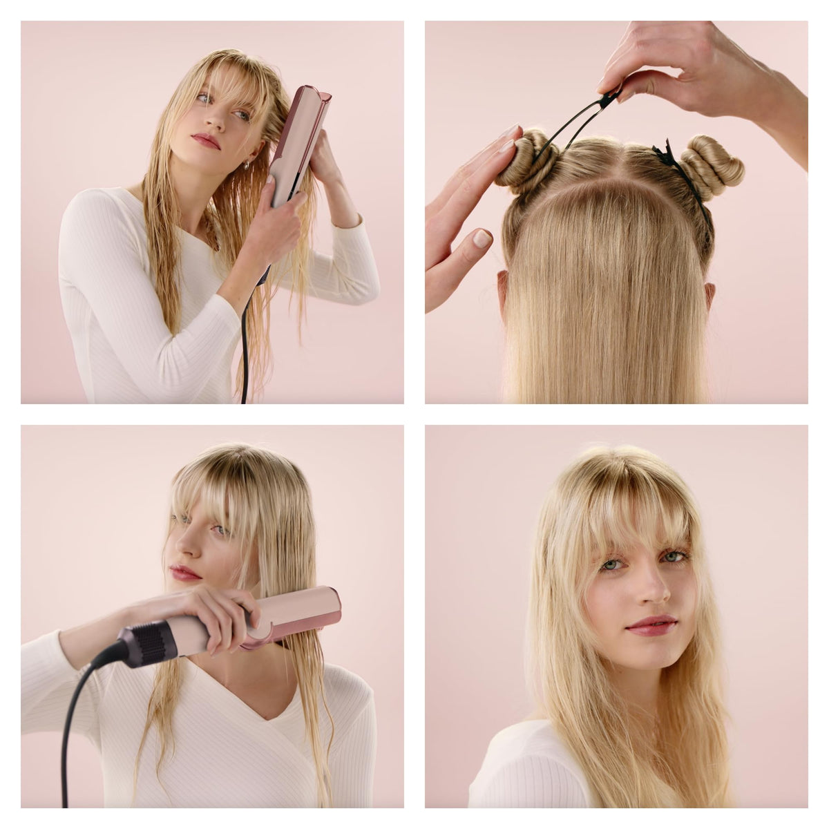 Dyson Airstrait™ Straightener back view with motor details
