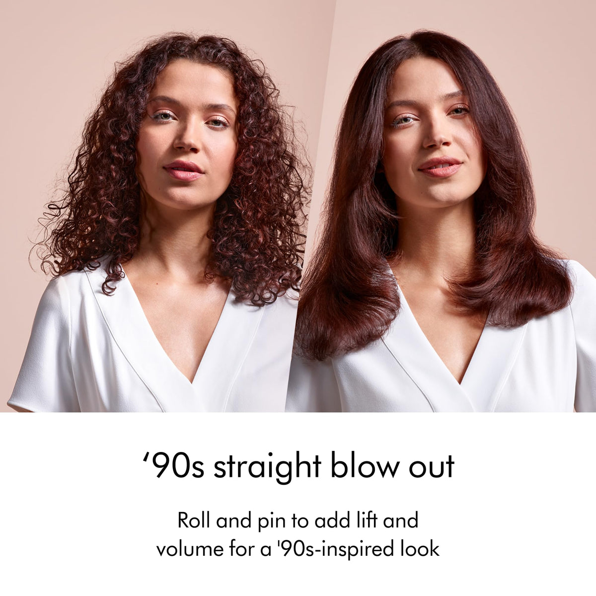 Dyson Airstrait™ Straightener showing airflow angle