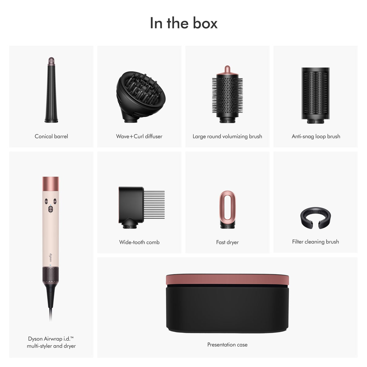 Dyson Airwrap i.d. Multi-Styler side view