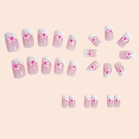 DZPGUONIZ press on nails with included mini nail file
