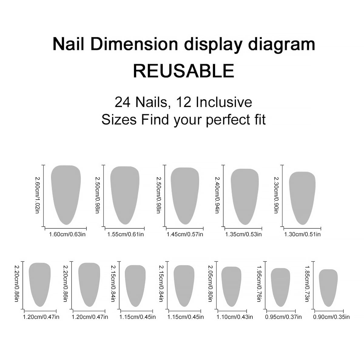 DZPGUONIZ wooden stick for removing false nails