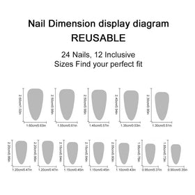 DZPGUONIZ wooden stick for removing false nails