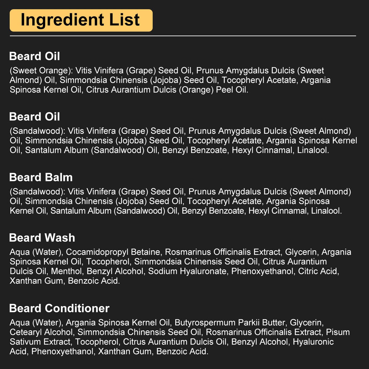 E-book guide for beard grooming included in XIKEZAN kit
