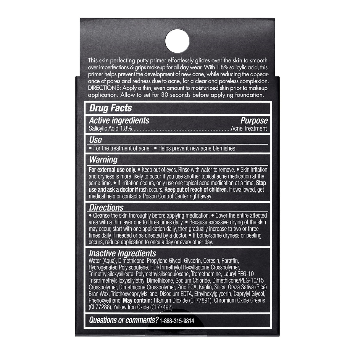 e.l.f. Acne Fighting Putty Primer in lifestyle setting