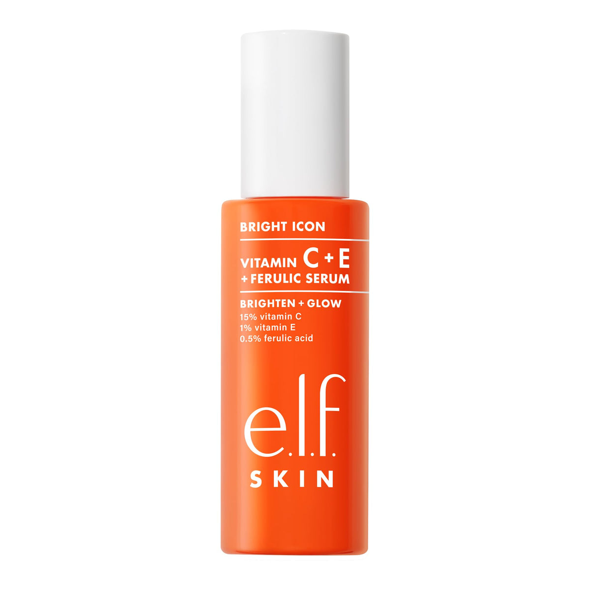 e.l.f. Bright Icon Vitamin C + E Serum with ingredients