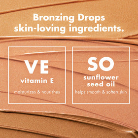 e.l.f. Bronzing Drops Fair Gold bottle close-up