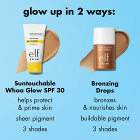 e.l.f. Bronzing Drops Fair Gold packaging details