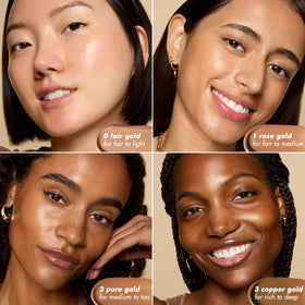 e.l.f. Bronzing Drops Fair Gold with applicator