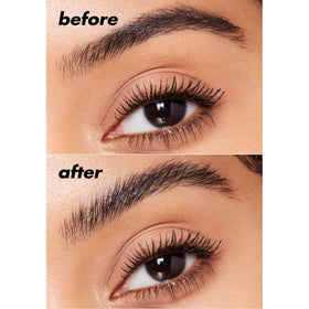 e.l.f. Brow Lift Clear Eyebrow Gel 30g texture on brow