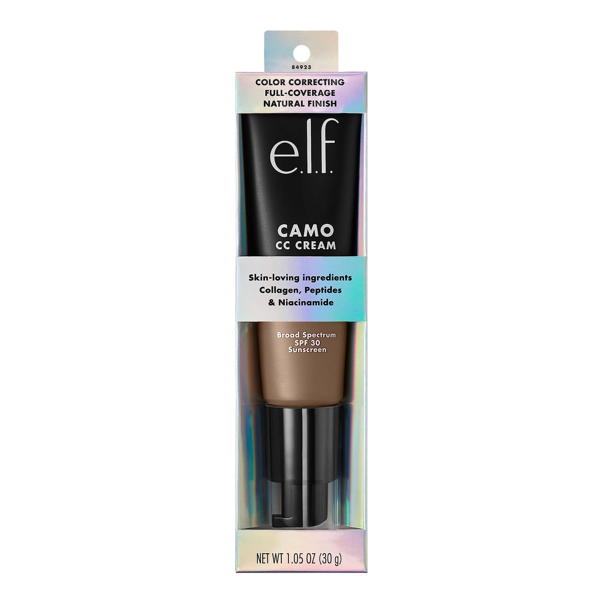 e.l.f. Camo CC Cream Deep 510 C swatch on skin