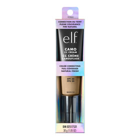 e.l.f. Camo CC Cream Light 205 N application on skin