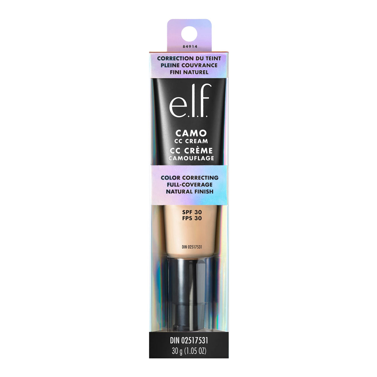 e.l.f. Camo CC Cream Light 240 W side view