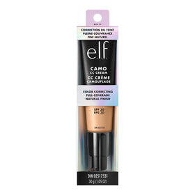 e.l.f. Camo CC Cream Medium 330 W with ingredients list