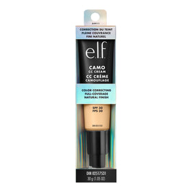 e.l.f. Camo CC Cream SPF 30 in natural light